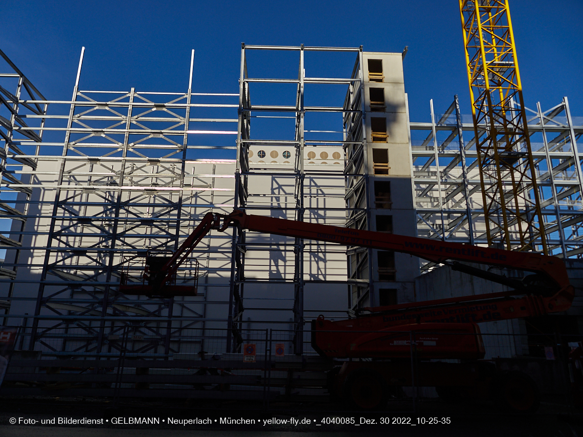 30.12.2022 - Baustelle R.EVO in Neuperlach-Süd